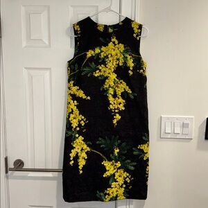 Dolce & Gabbana Mimosa Shift Floral Dress (Size EU42 & US6)